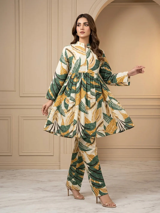 CLF075 Imported Summer Cotton 2 Piece