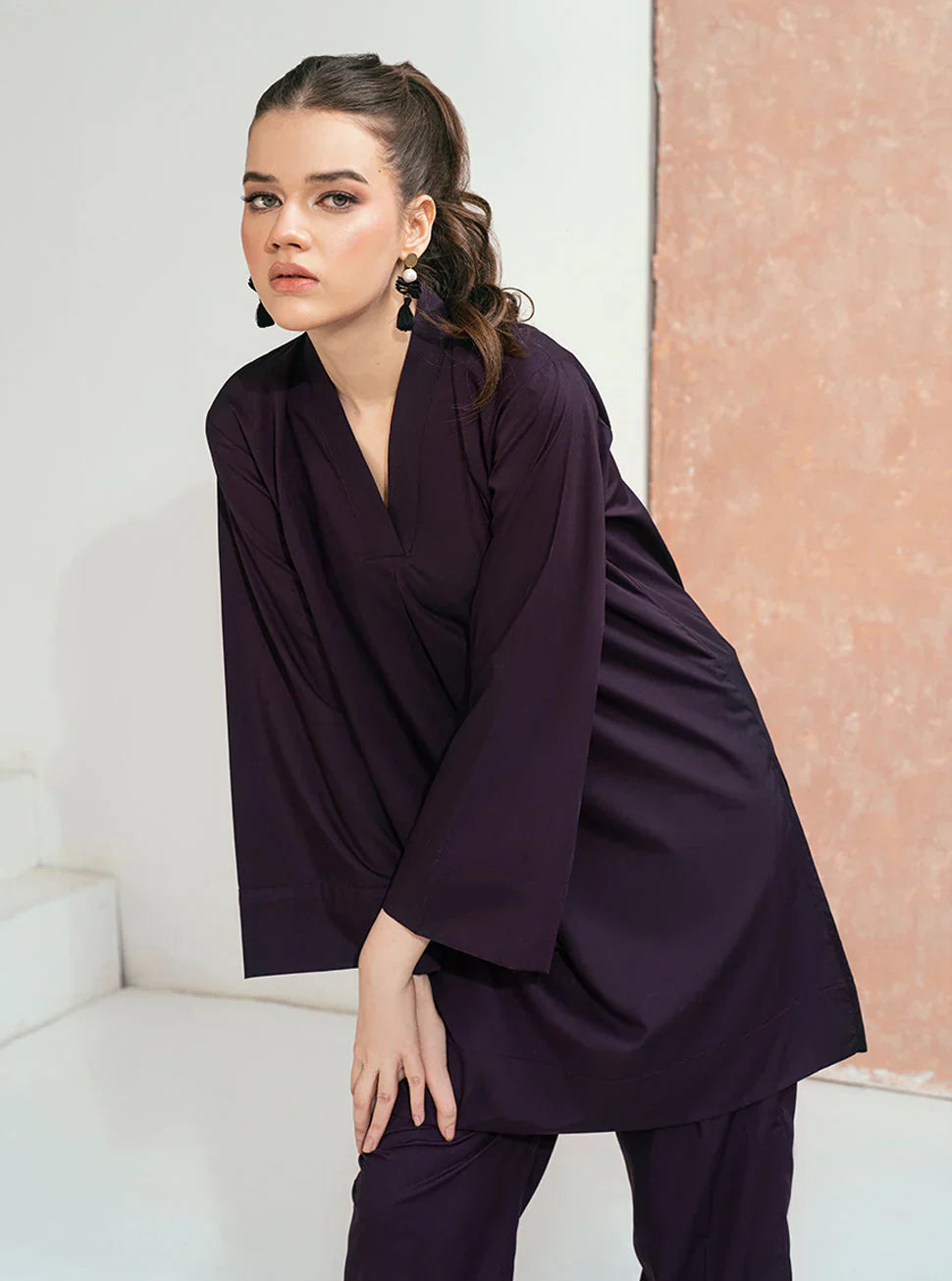 Stitched Indigo Set GUL021