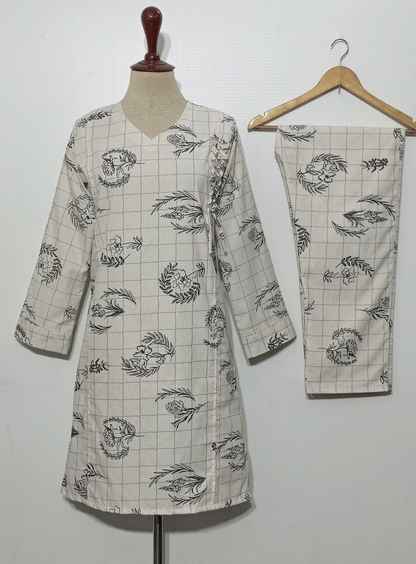 CLF066 Imported Cotton 2pc