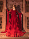 EMB004 Embellished Chiffon Pishwas Set - 3 Piece