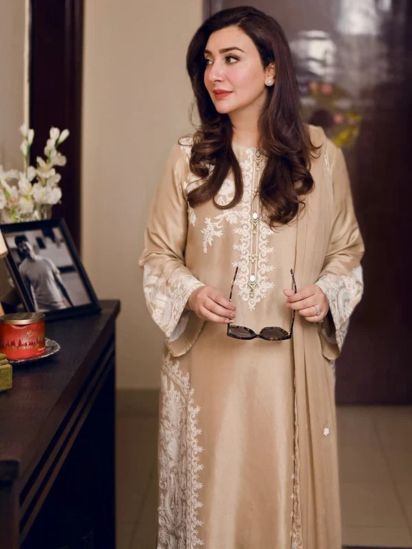 EMB009 Vintage Embroidered 3-Piece Suit