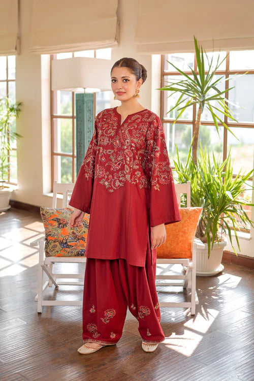 Seefa Khaddar Farshi Shalwar Suit JLV120