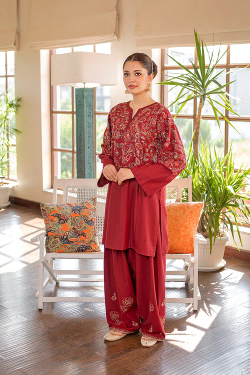 Seefa Khaddar Farshi Shalwar Suit JLV120