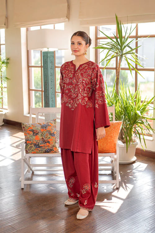 Seefa Khaddar Farshi Shalwar Suit JLV120