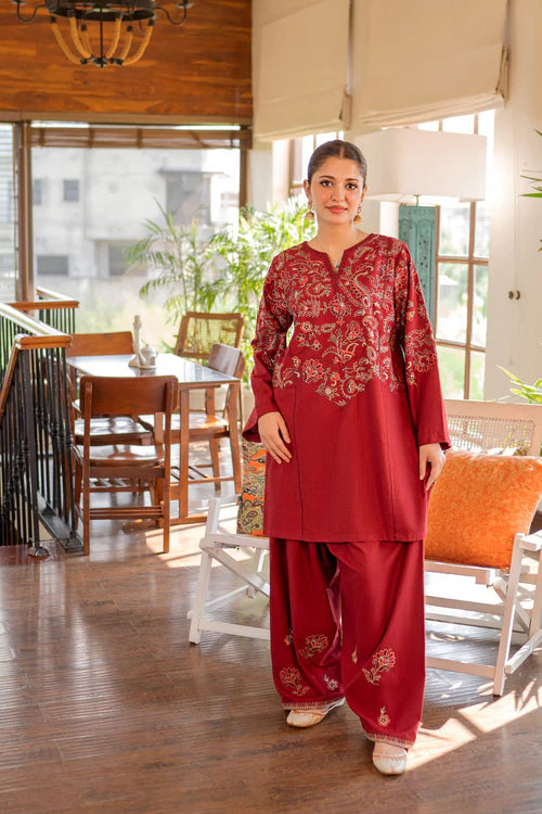 Seefa Khaddar Farshi Shalwar Suit JLV120