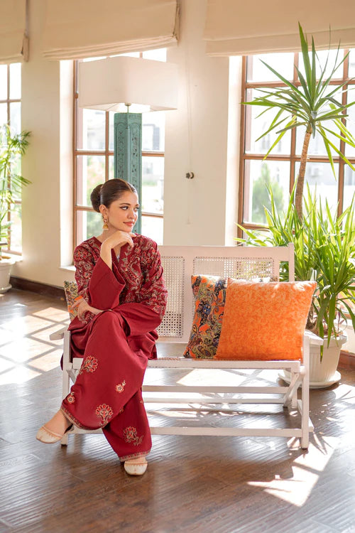 Seefa Khaddar Farshi Shalwar Suit JLV120