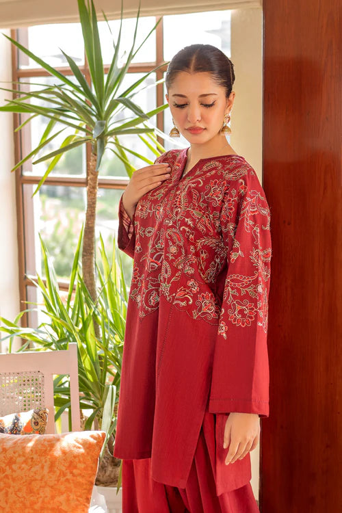 Seefa Khaddar Farshi Shalwar Suit JLV120