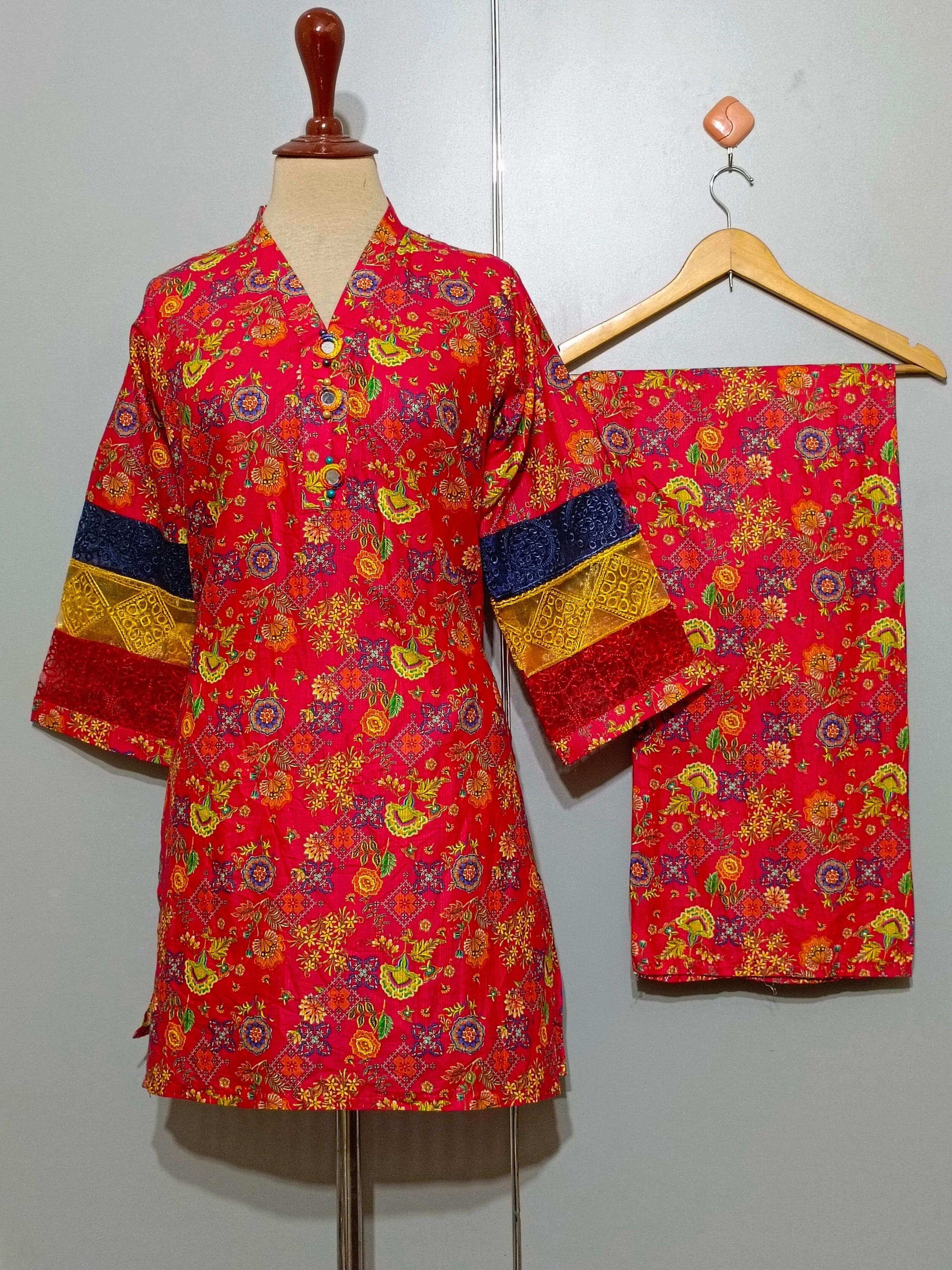 #KRT286 Lawn 2piece - Seefa.pk
