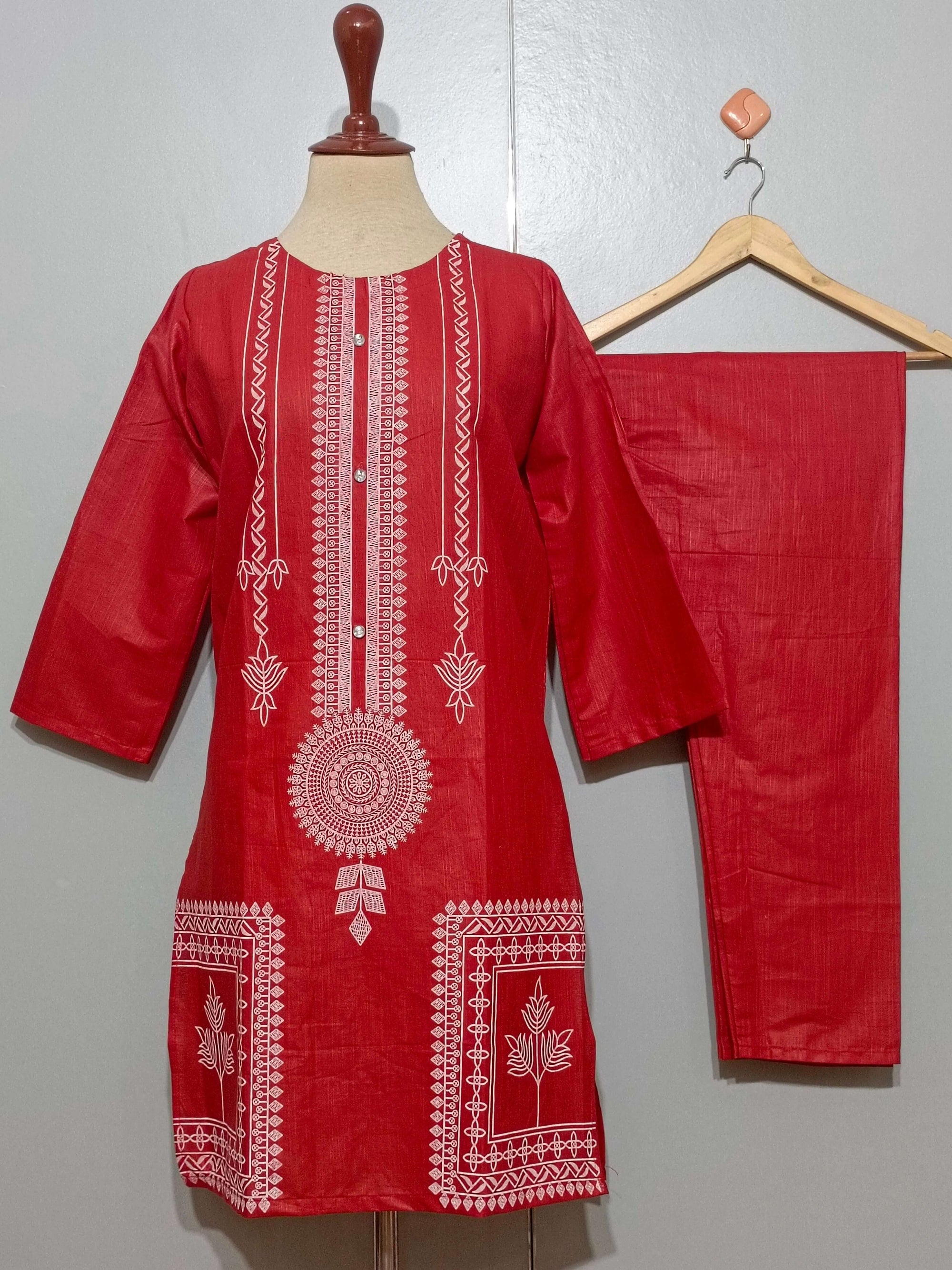 WNT070 Khaddar 2PC
