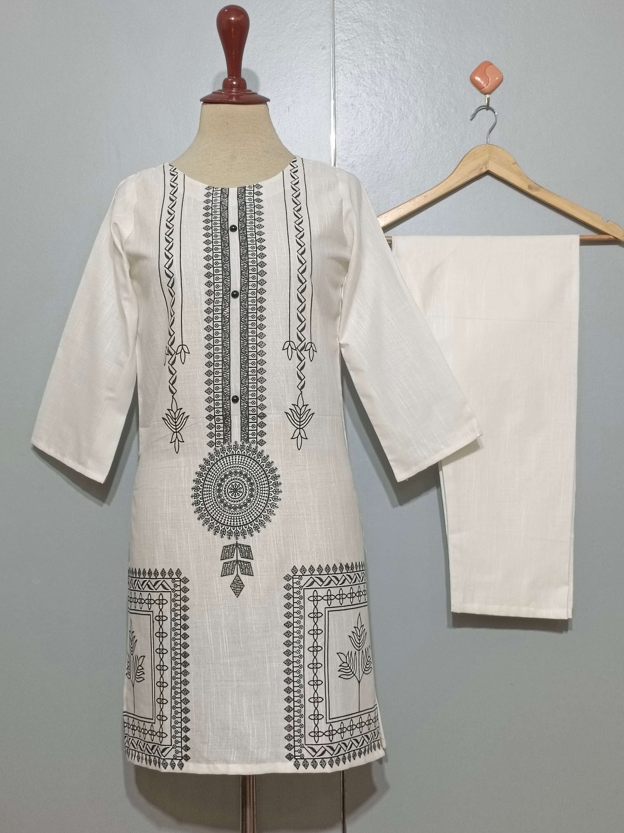 WNT074 Khaddar 2PC