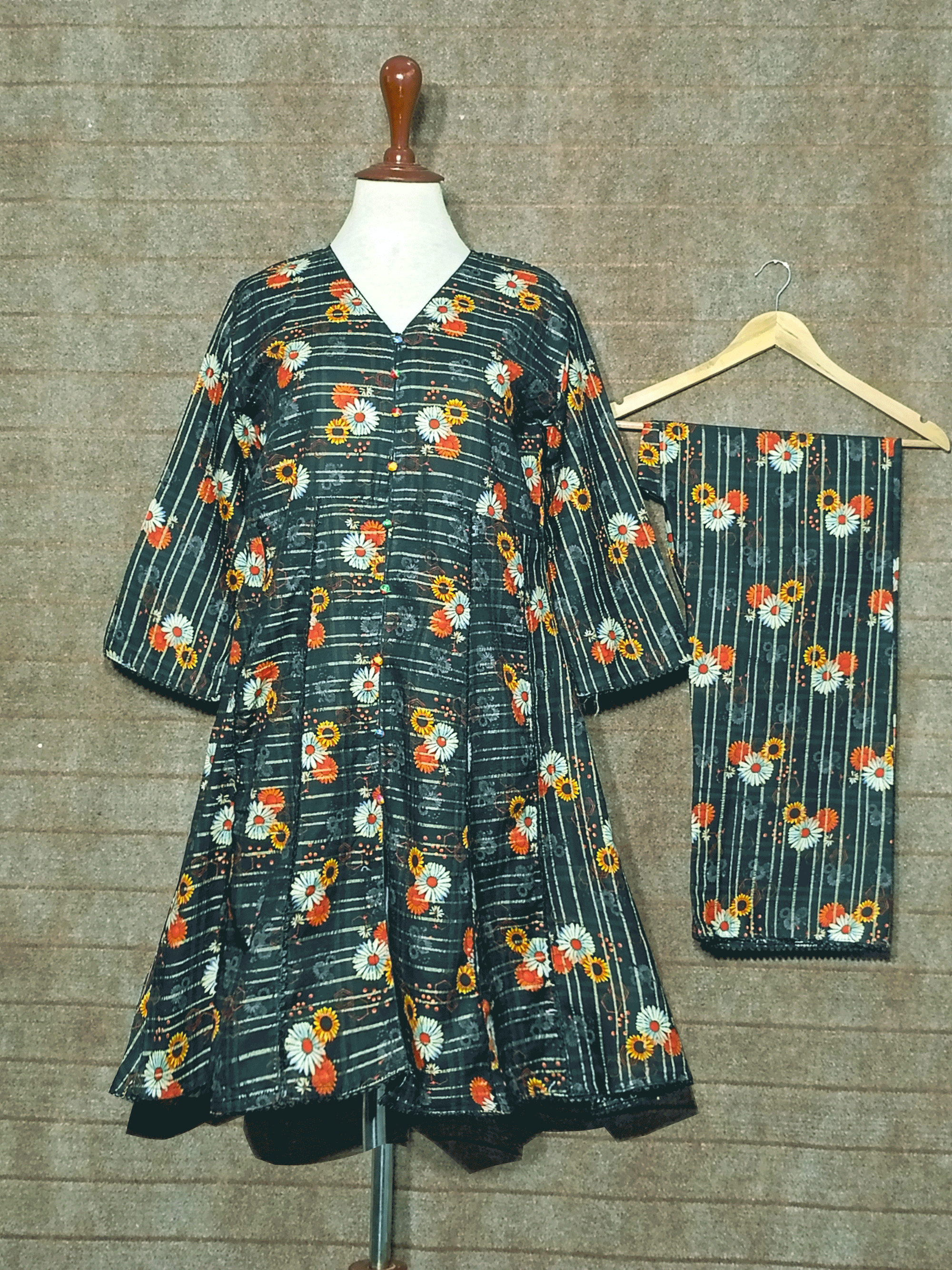 WNT081 Khaddar 2PC