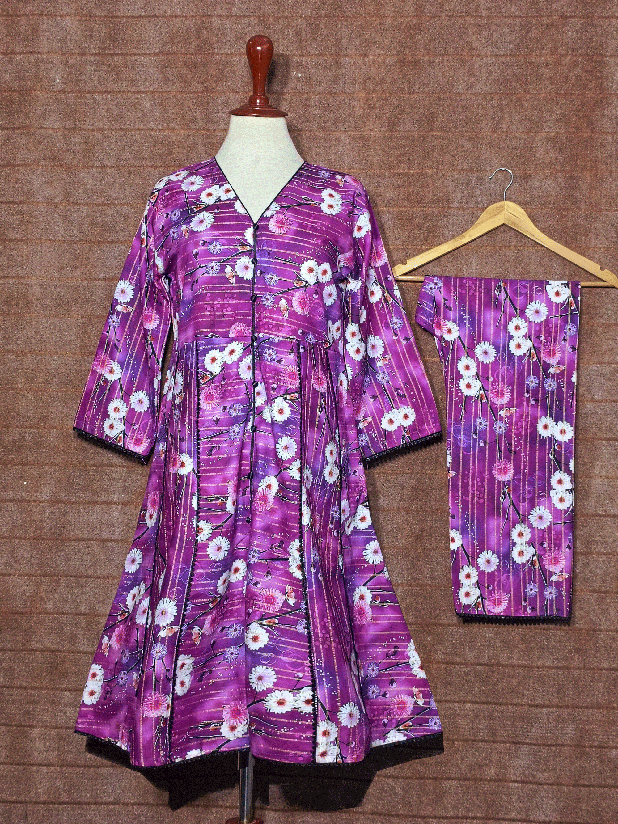 WNT075 Khaddar 2PC