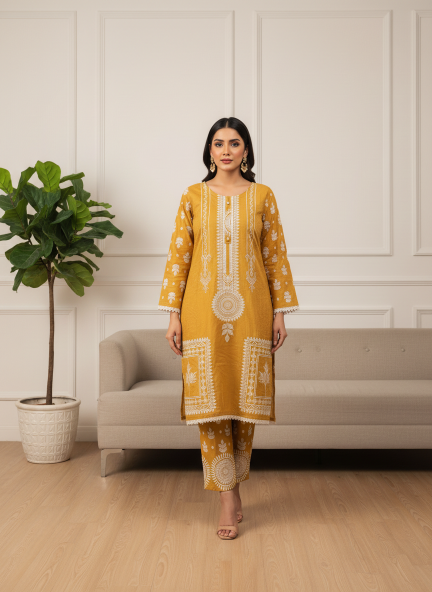 LST475  Soft Linen 2piece