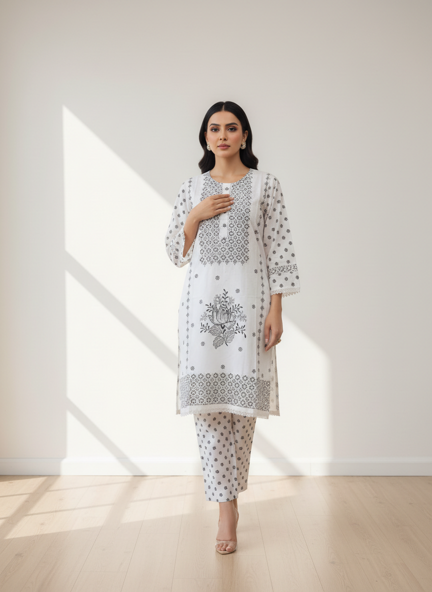 LST450  Soft Linen 2piece