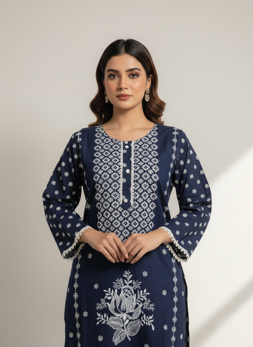 LST451  Soft Linen 2piece