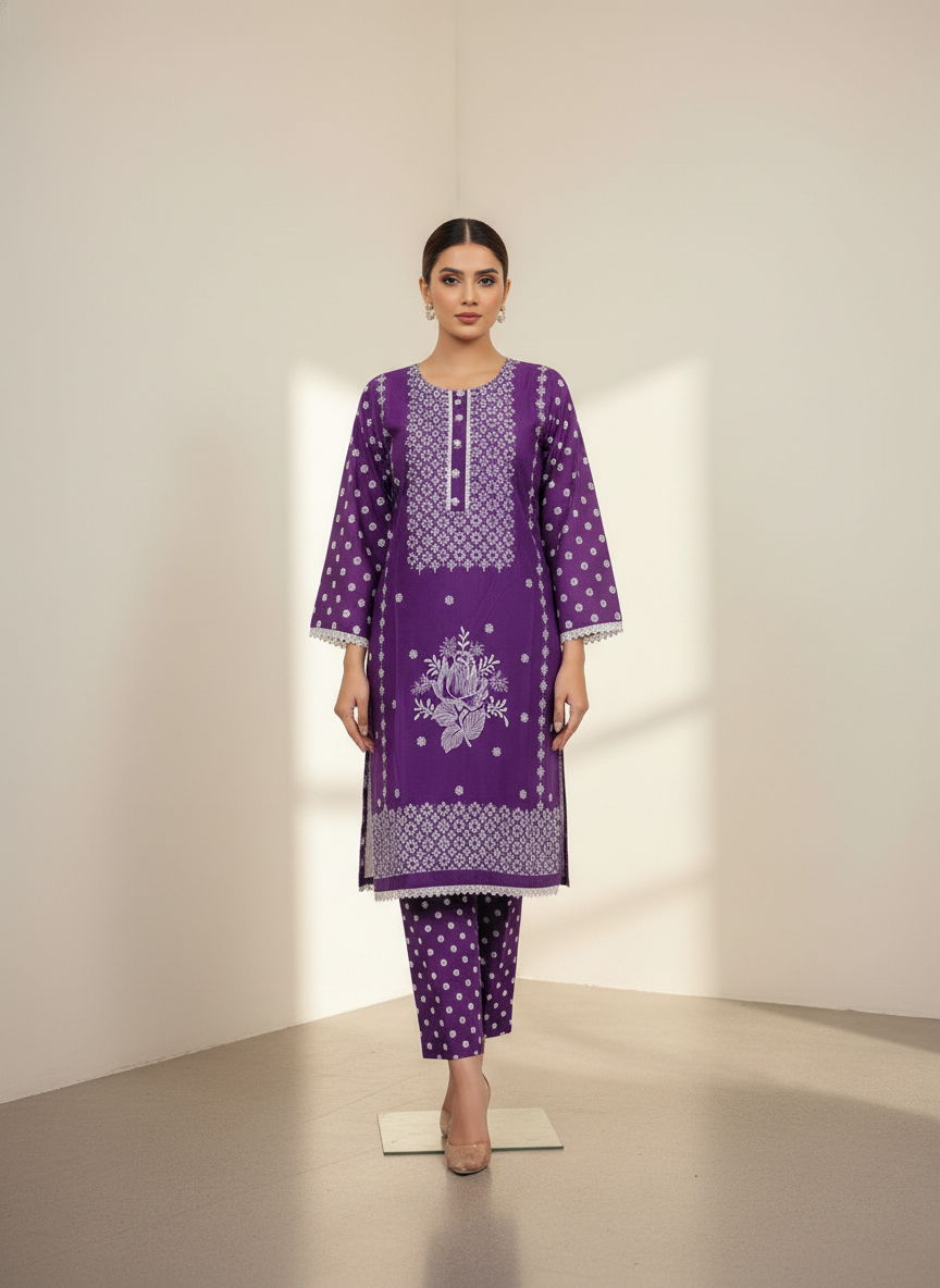 LST456  Soft Linen 2piece