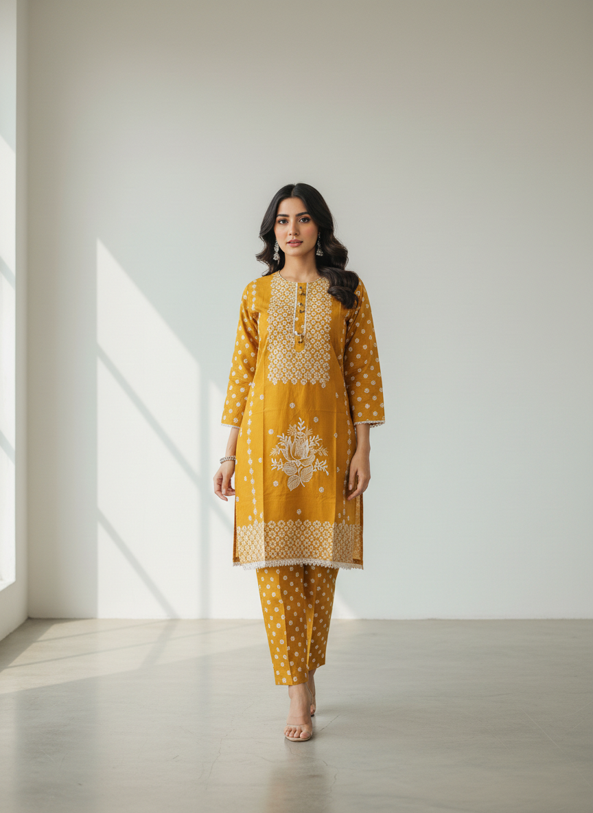 LST458  Soft Linen 2piece