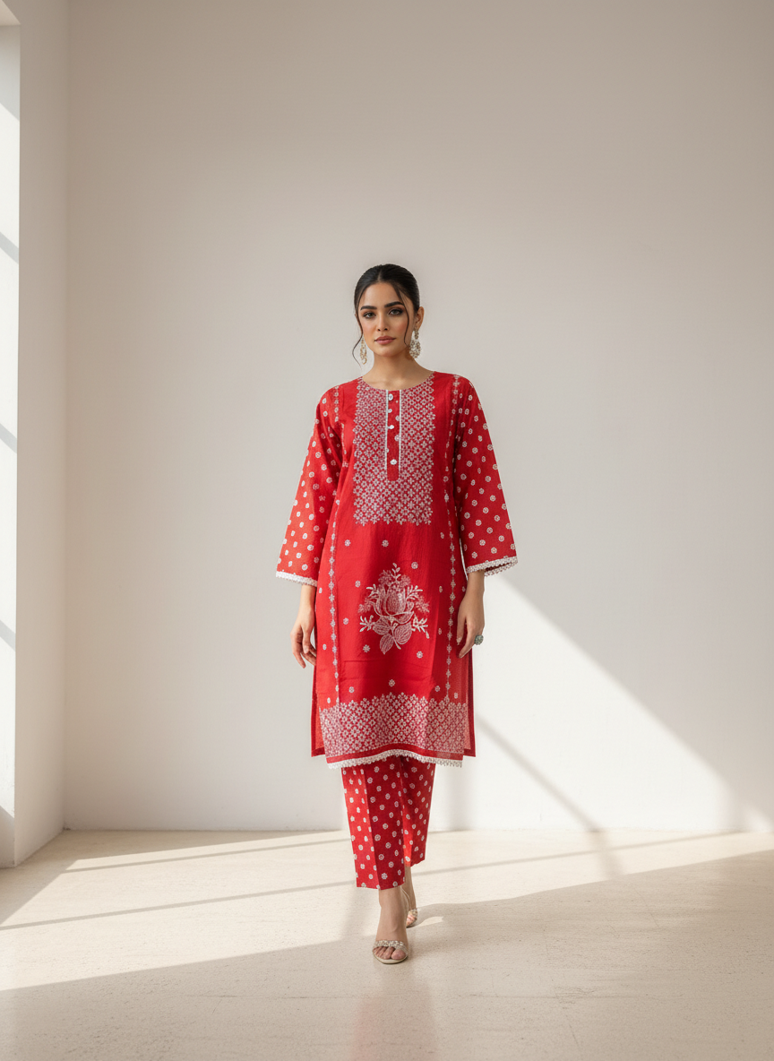 LST459  Soft Linen 2piece