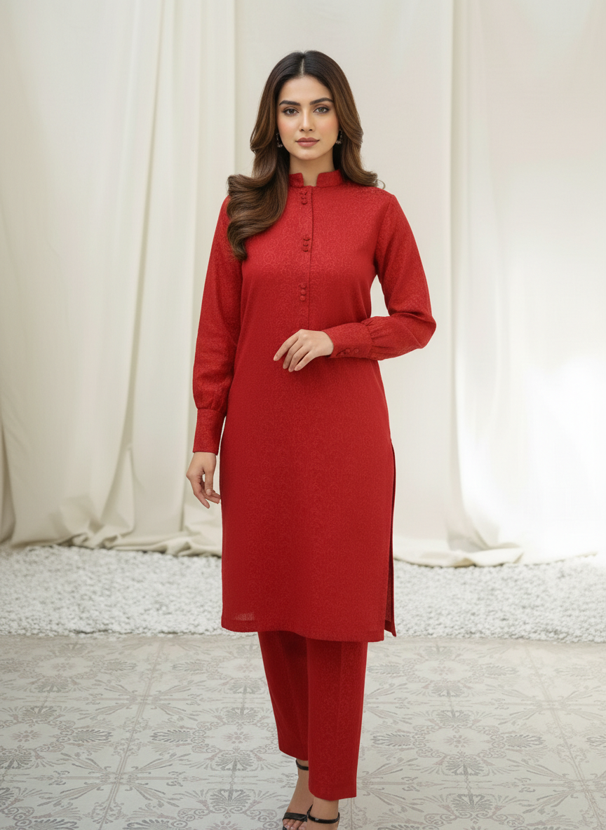 GUL032 Jacquard Cotton 2 Piece