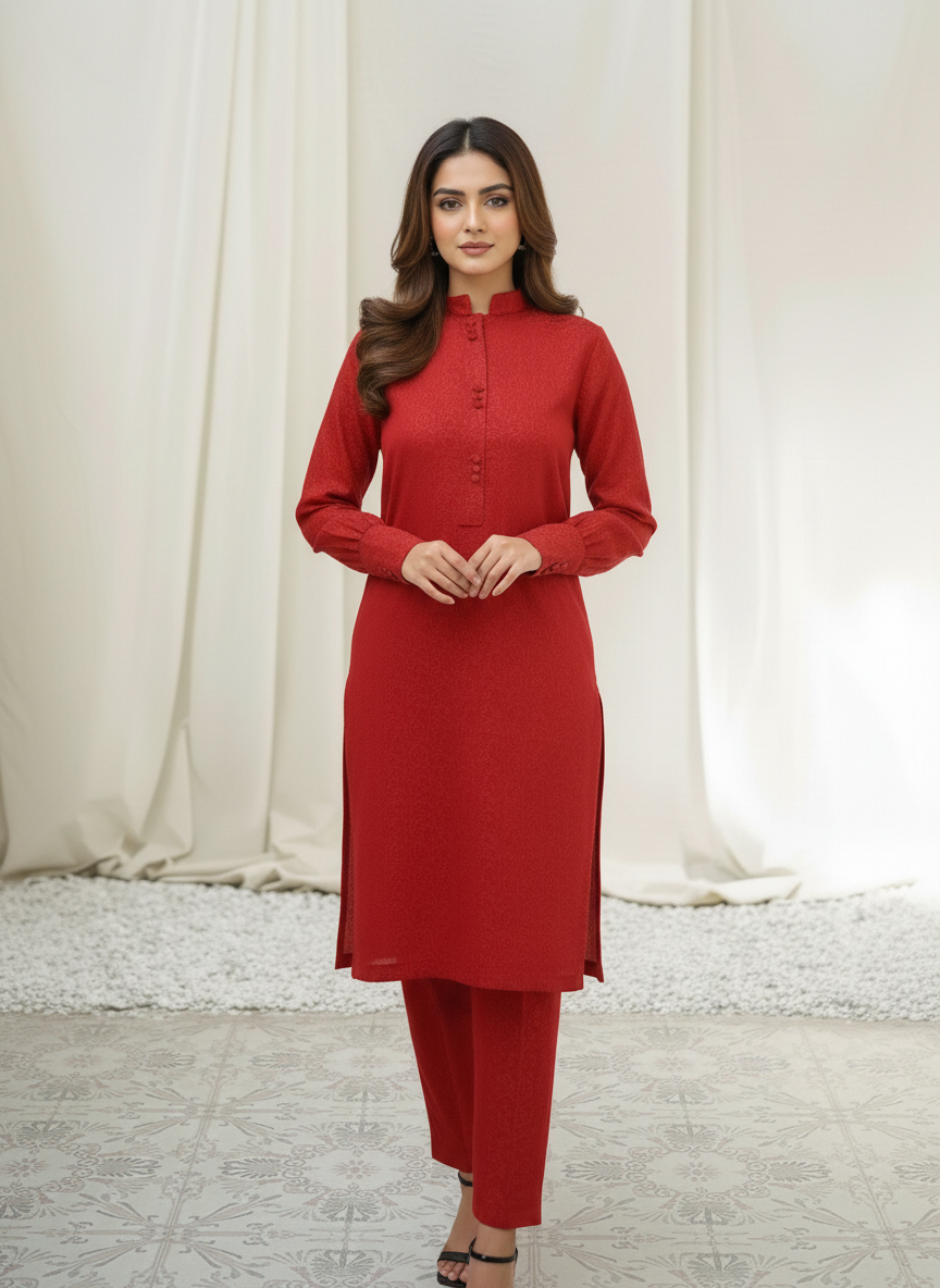 GUL032 Jacquard Cotton 2 Piece