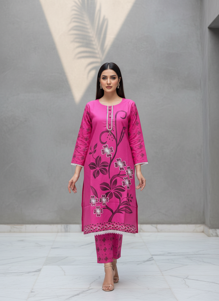 LST462  Soft Linen 2piece