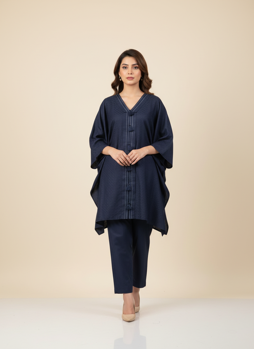 WJC022 Jacquard Khaddar 2 Piece