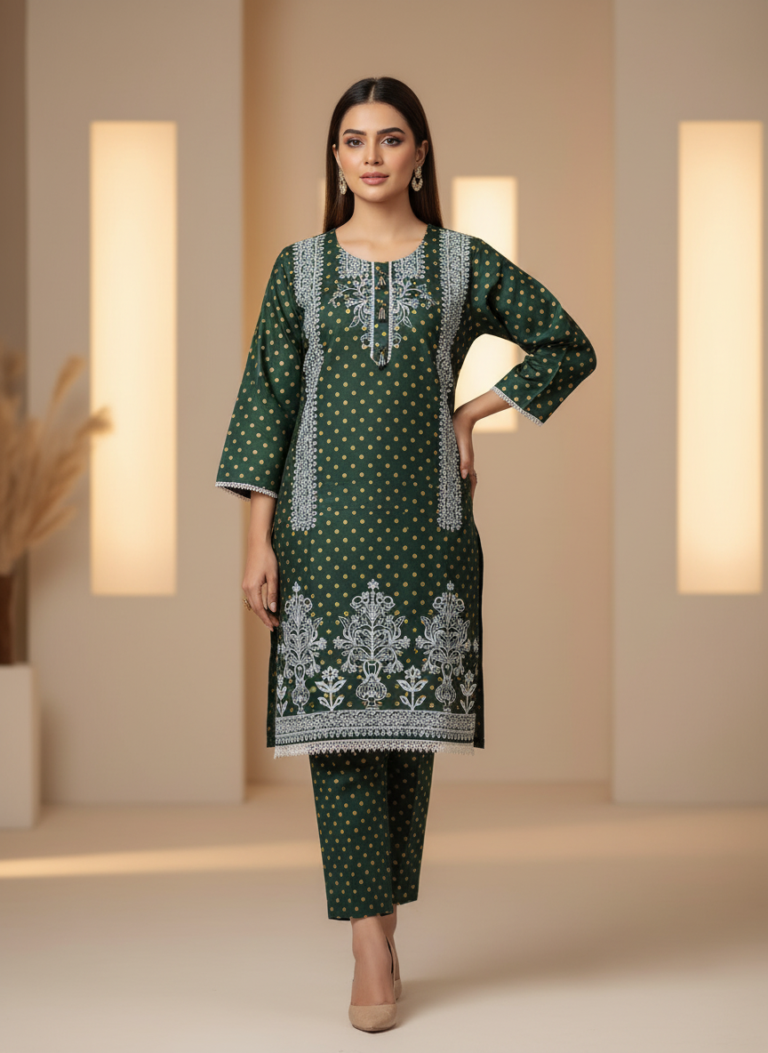 LST422 Soft Linen 2piece