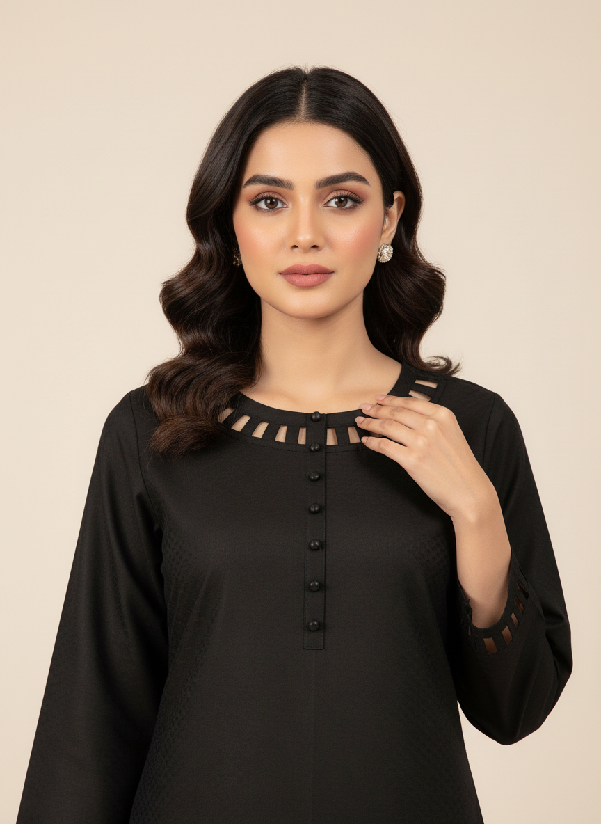 WJC021 Jacquard Khaddar 2 Piece