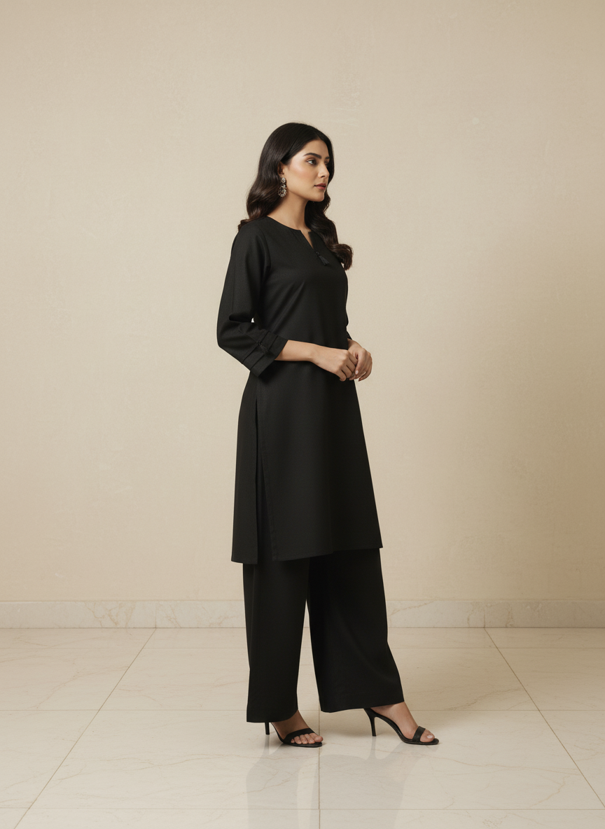 WJC017 Jacquard Khaddar 2 Peice