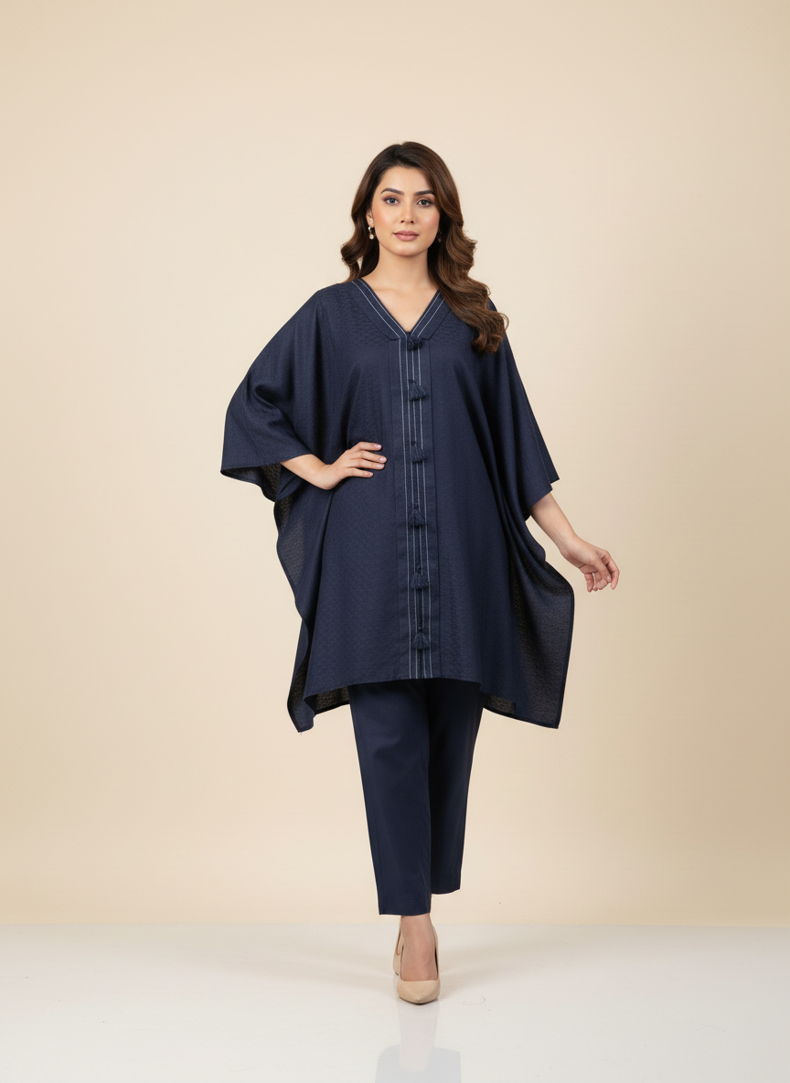 WJC022 Jacquard Khaddar 2 Piece