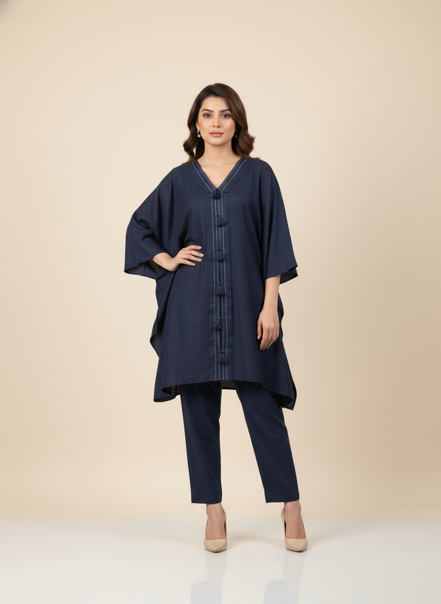 WJC022 Jacquard Khaddar 2 Piece