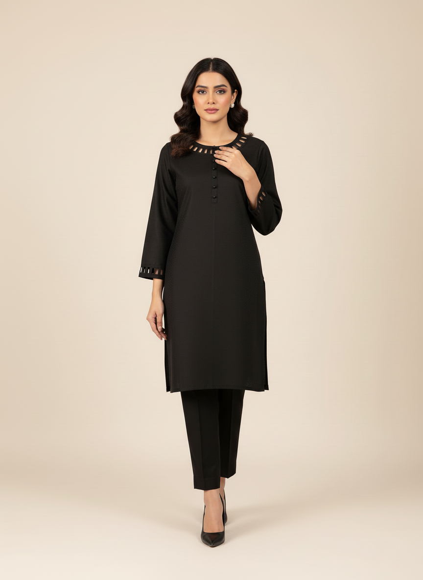 WJC021 Jacquard Khaddar 2 Piece