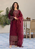 Seefa Maroon Charm Kurta Set JLV117