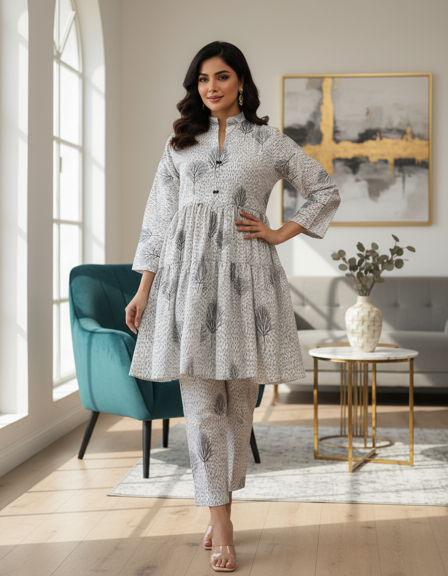 CLF071  Winter Cotton 2pc