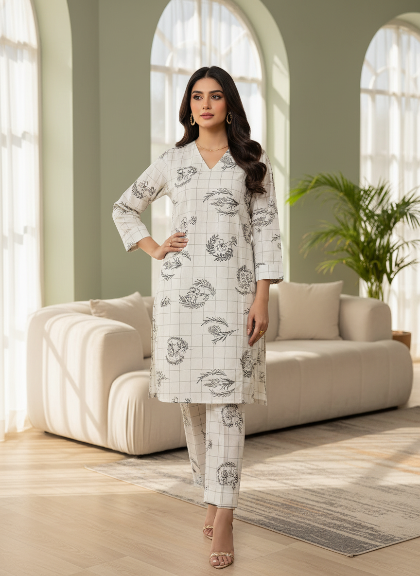 CLF066  Winter Cotton 2pc