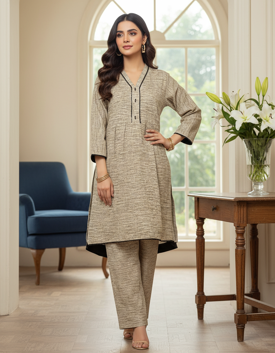 WNT096 Winter Khaddar 2PC