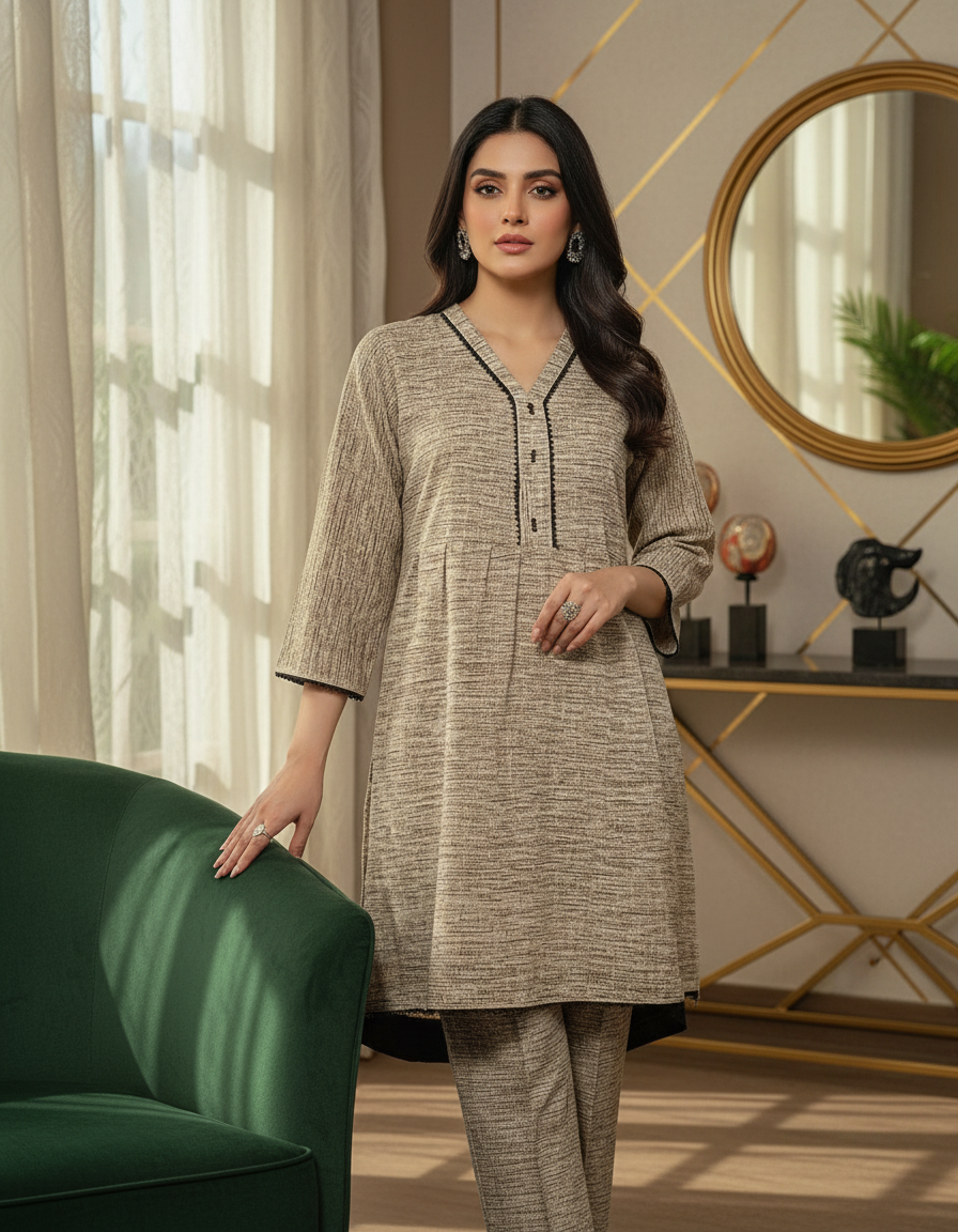 WNT096 Winter Khaddar 2PC