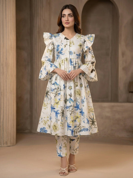 CLF072 Cotton Satin 2 Piece