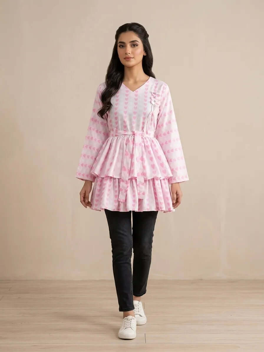 TOP1005 Tiered Frock (1-Piece)