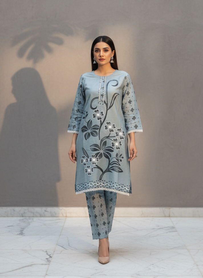 LST464  Soft Linen 2piece