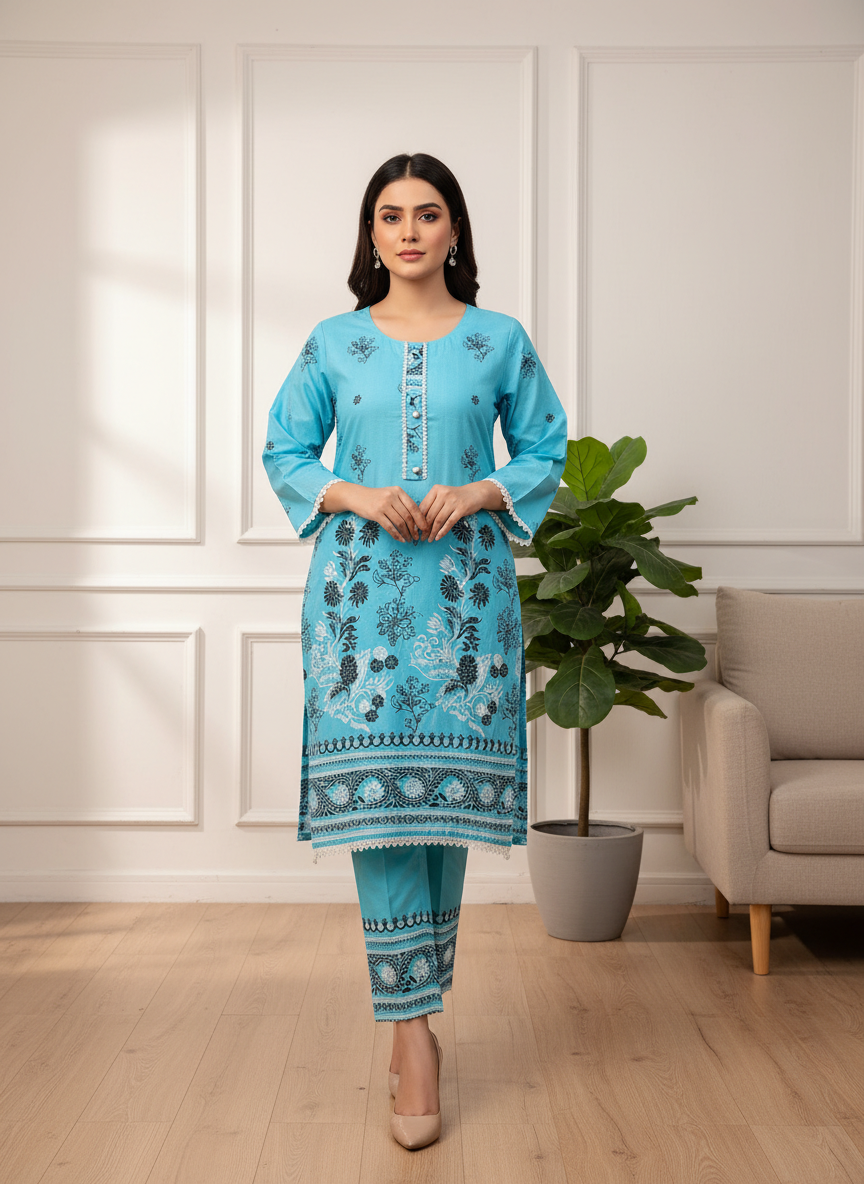 LST479  Soft Linen 2piece