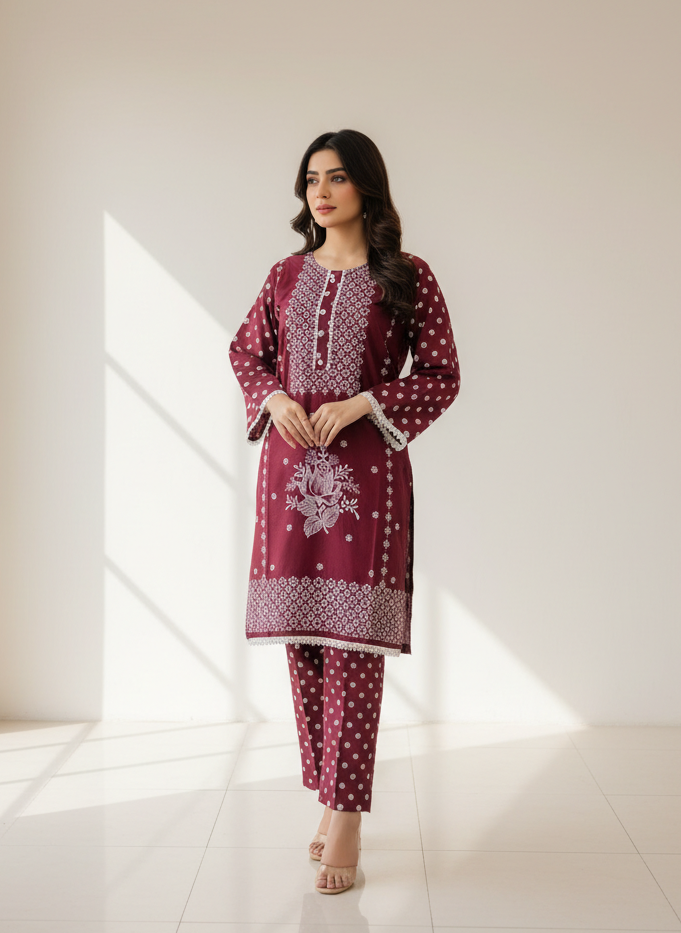 LST460  Soft Linen 2piece