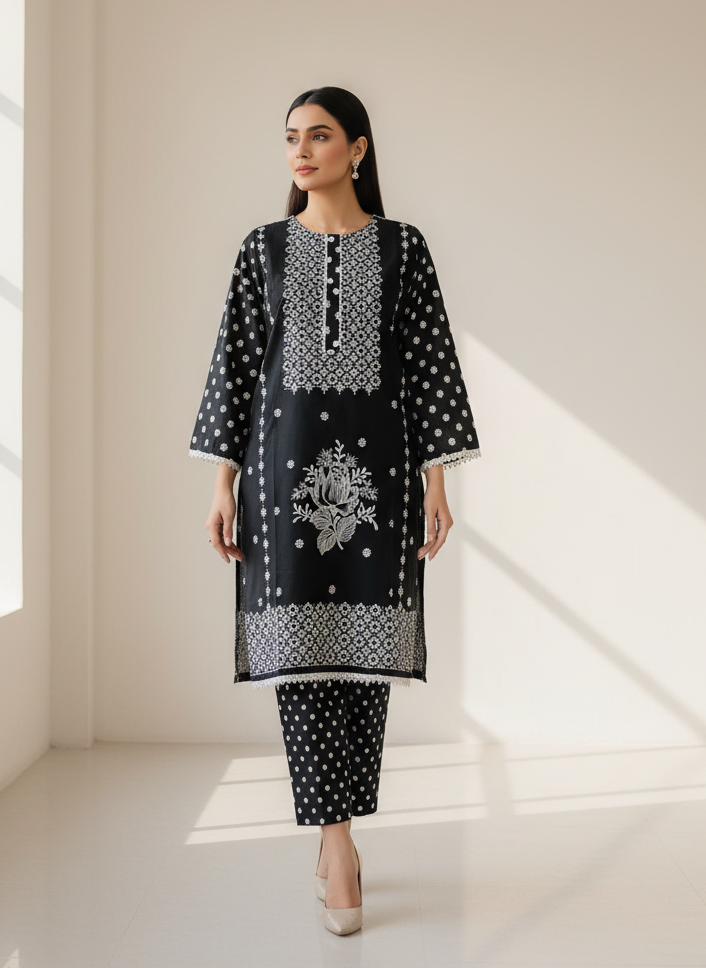 LST449  Soft Linen 2piece