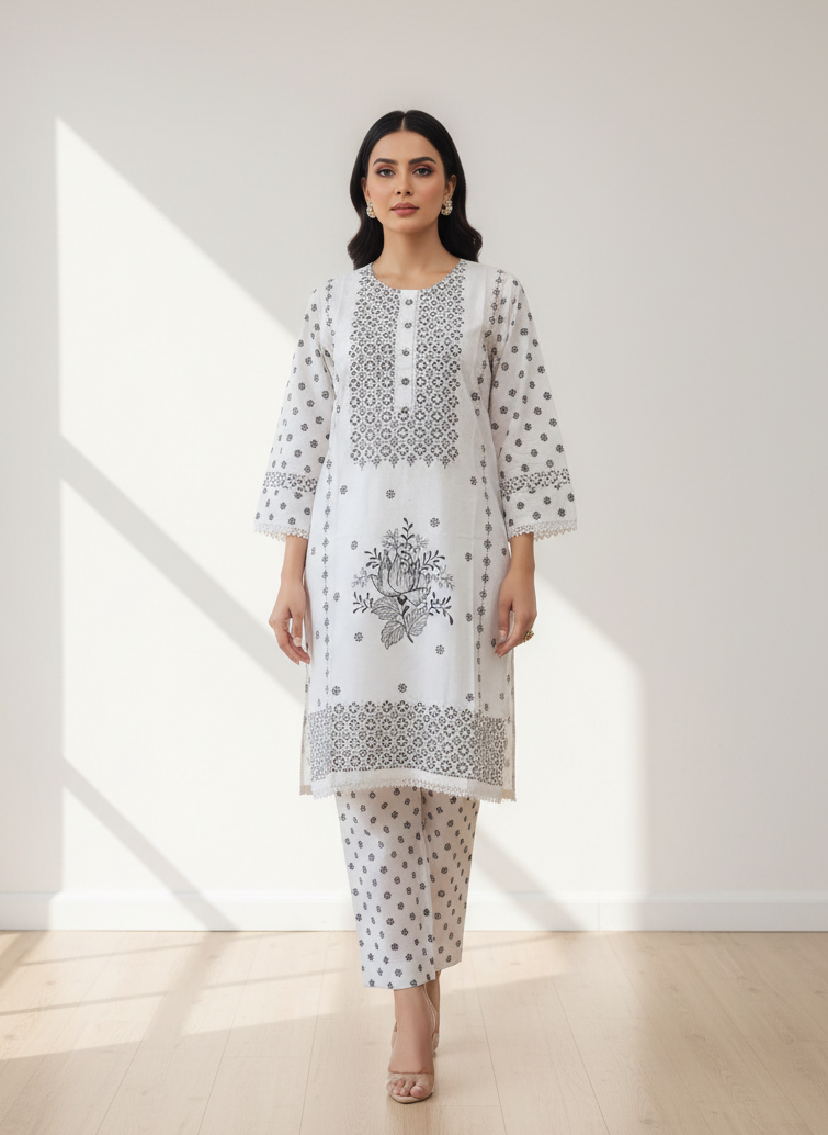 LST450  Soft Linen 2piece