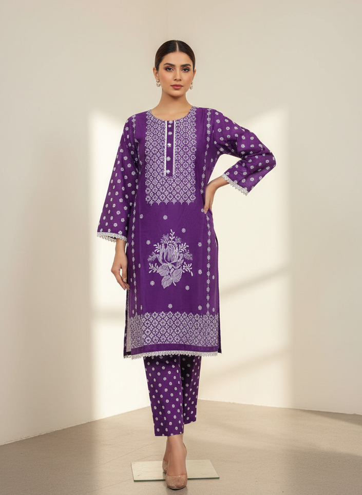 LST456  Soft Linen 2piece