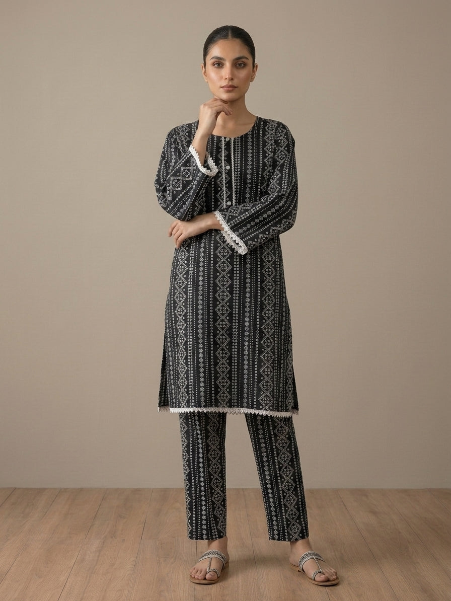 LST306  Premium Linen 2piece