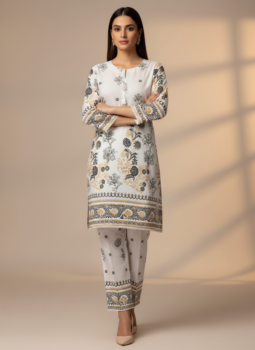 LST481  Soft Linen 2piece