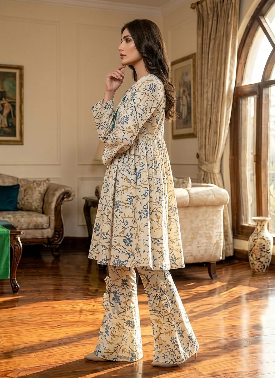 CLF071 Imported Summer Cotton 2 Piece