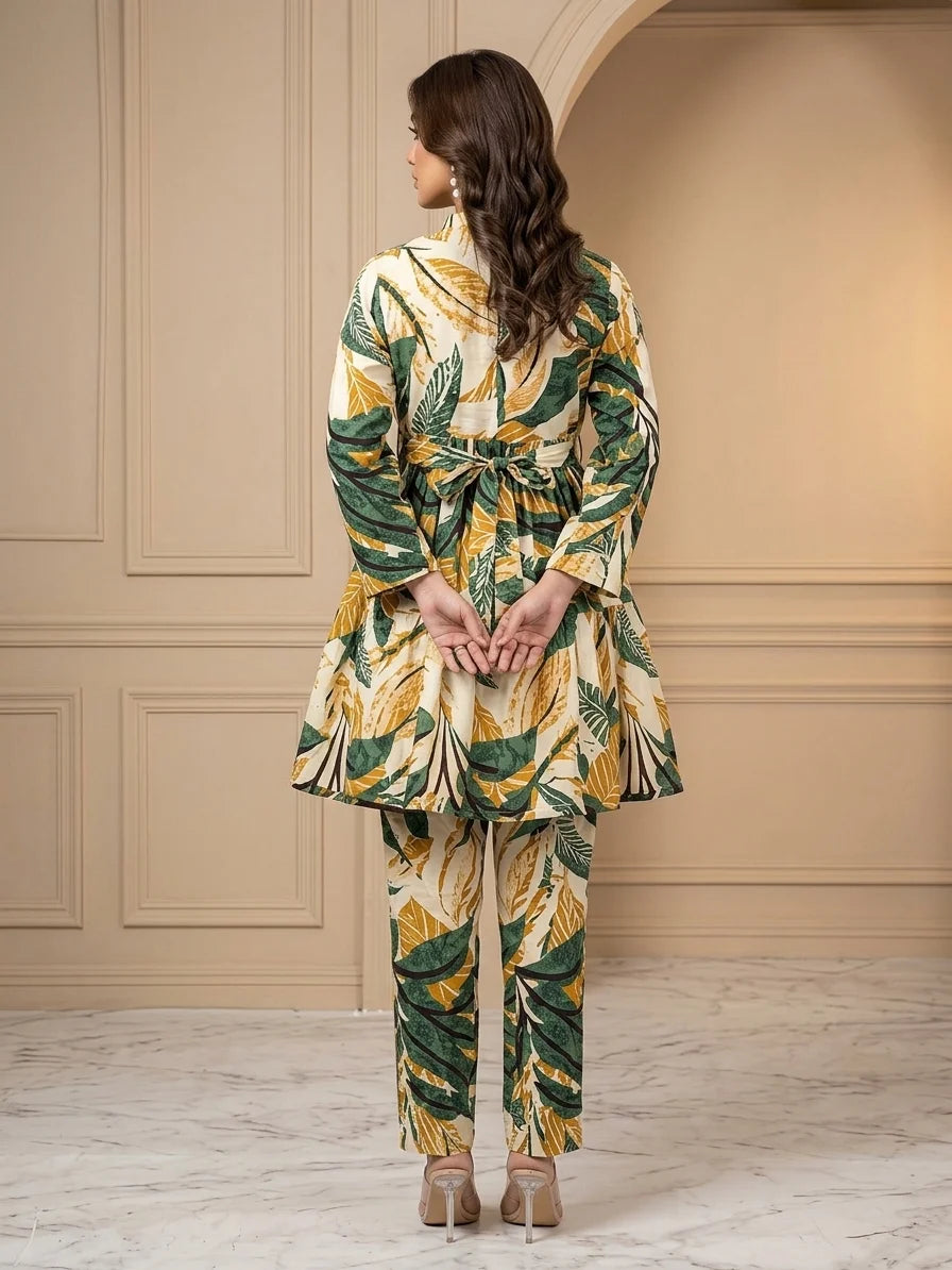 CLF075 Imported Summer Cotton 2 Piece