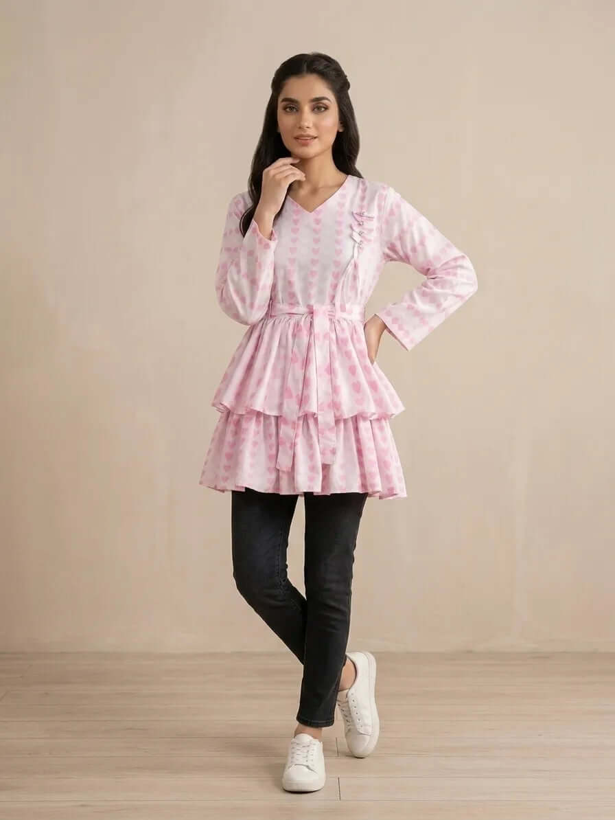 TOP1005 Tiered Frock (1-Piece)